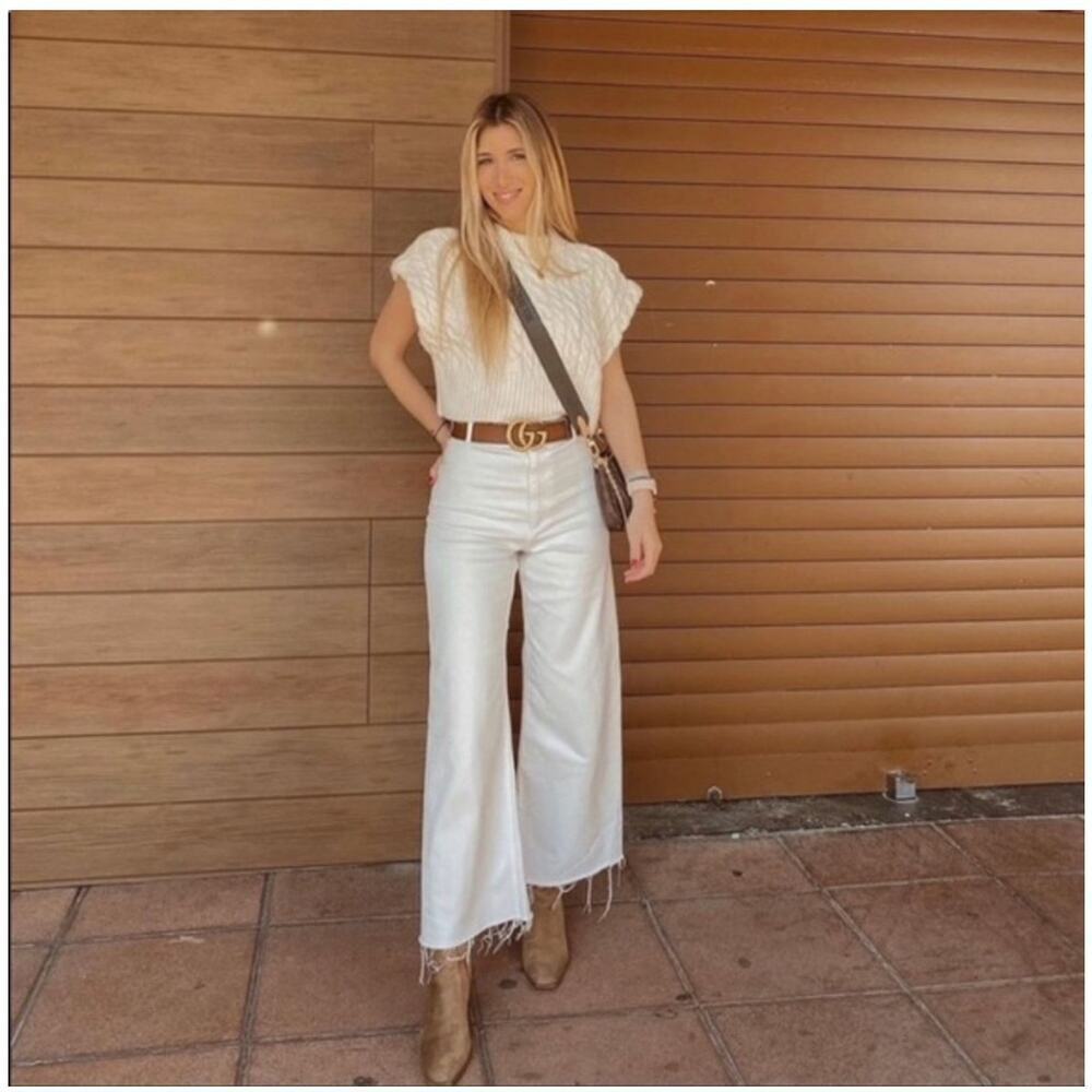 Zara Alma Wide Leg Jeans - Picture 8 of 9